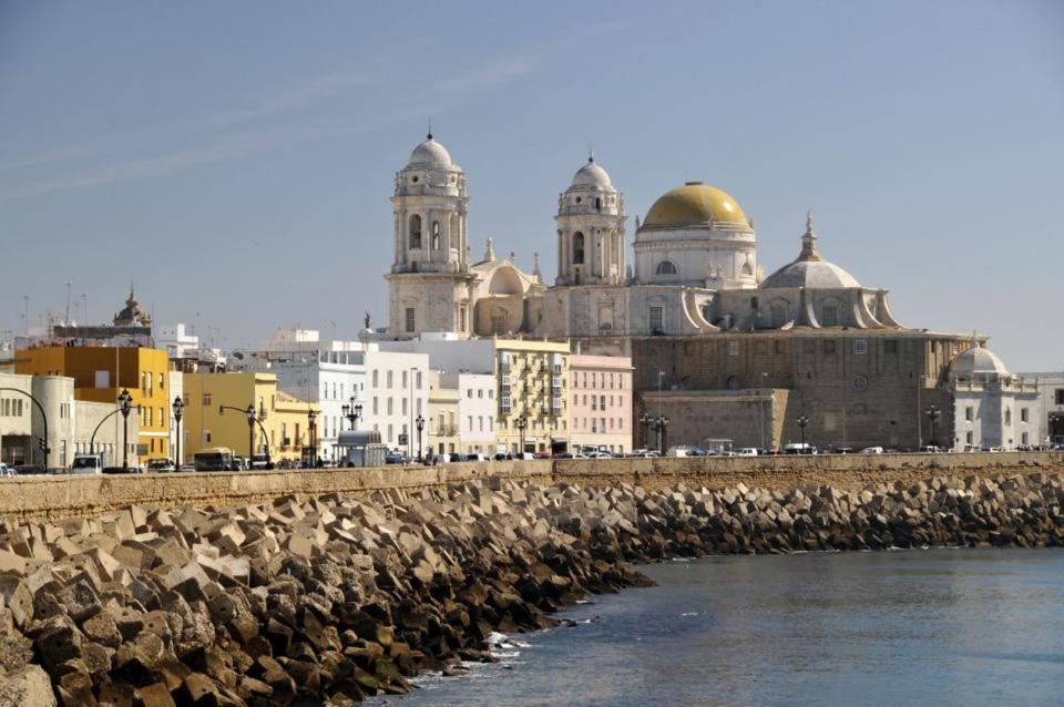 Апартаменти Cadiz Playa La Caleta Terraza Con Barbacoa Екстер'єр фото